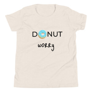 Kinder-T-Shirt “Donut worry”